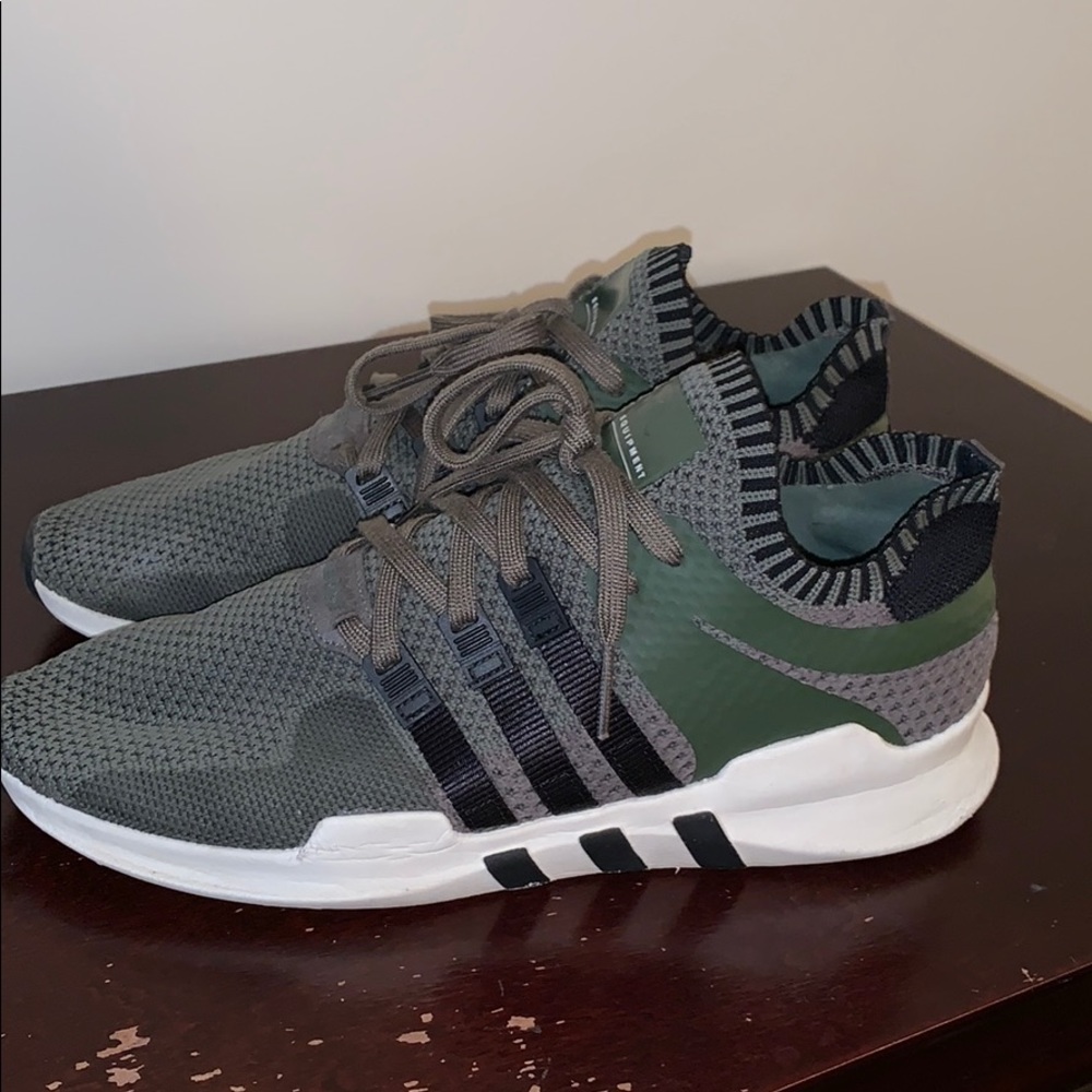 Adidas Primeknite Branch Green Shoes size 10.5